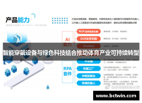智能穿戴设备与绿色科技结合推动体育产业可持续转型